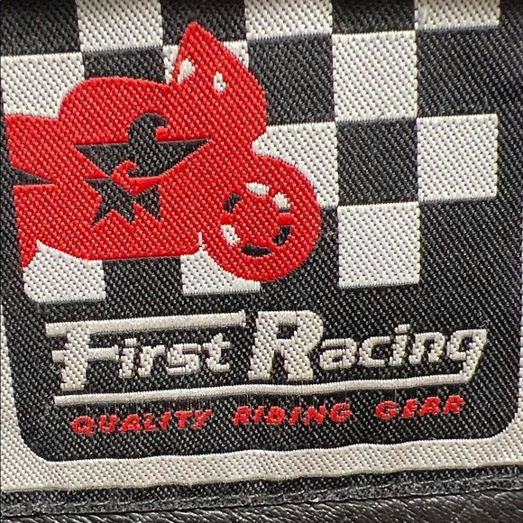 Vintage racing Red and Black Jacket XXL - Picture 2 of 5